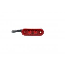 LED Heckansicht Positionsleuchte 24V rot